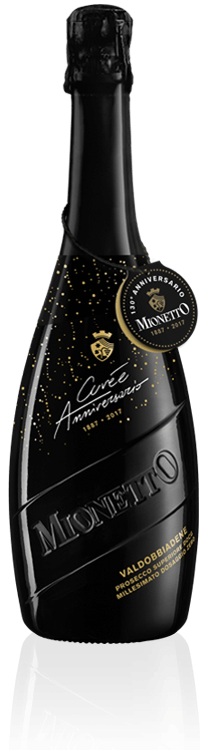 MIONETTO LUXURY: Cuvée Anniversario 1887 – 2017 Valdobbiadene Prosecco Superiore DOCG Millesimato Dosaggio Zero